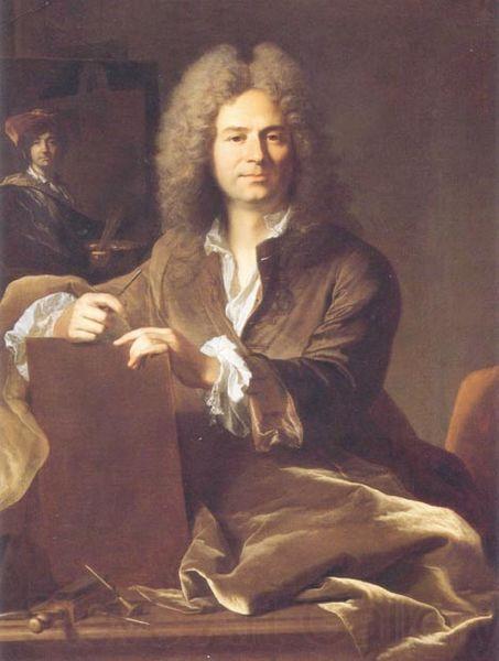 Hyacinthe Rigaud Portrait of Pierre Drevet